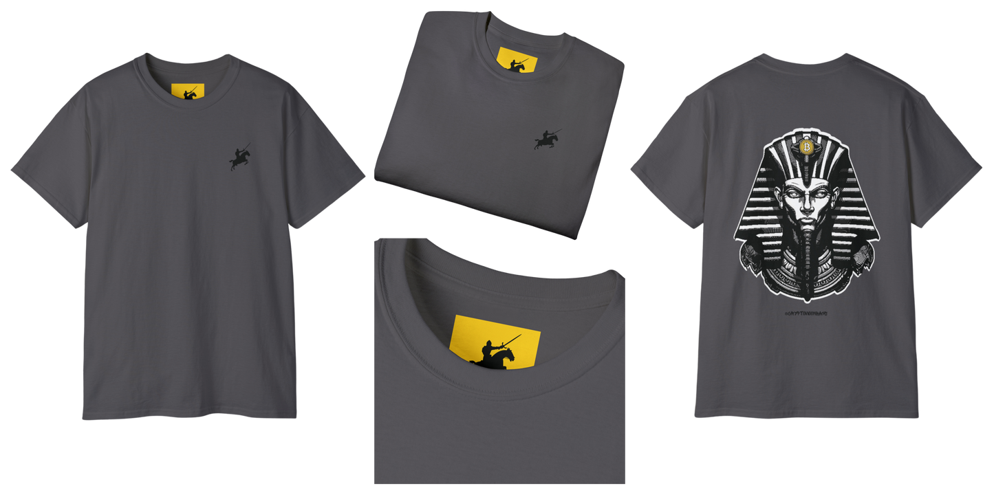 CRYPTO PHARAOH 013 - UNISEX COTTON T-SHIRT