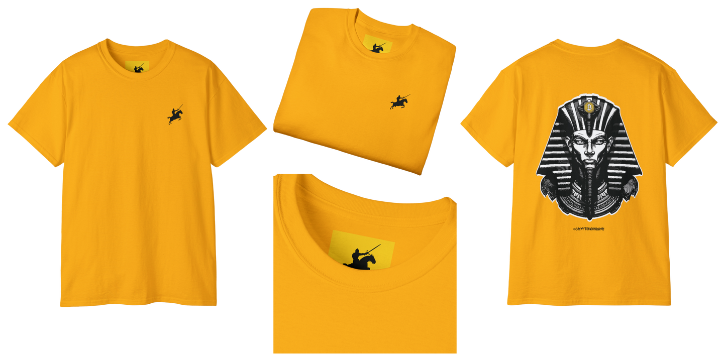 CRYPTO PHARAOH 013 - UNISEX COTTON T-SHIRT