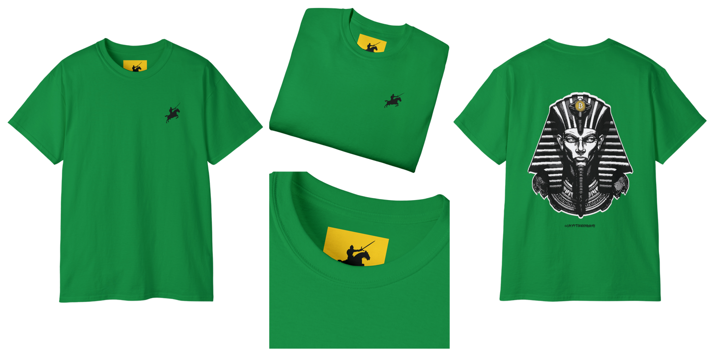 CRYPTO PHARAOH 013 - UNISEX COTTON T-SHIRT