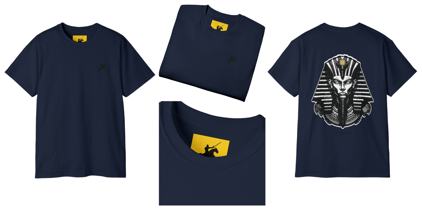 CRYPTO PHARAOH 013 - UNISEX COTTON T-SHIRT