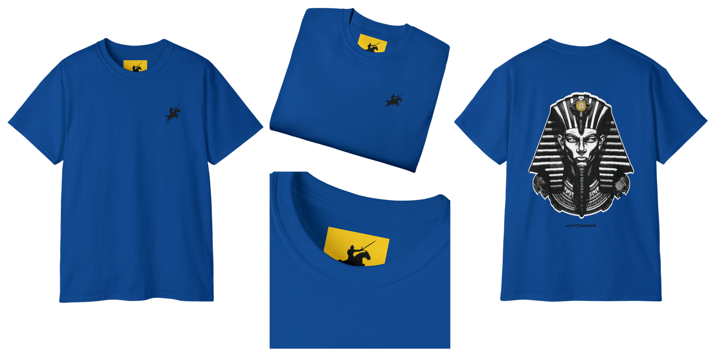 CRYPTO PHARAOH 013 - UNISEX COTTON T-SHIRT