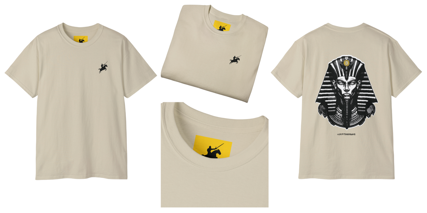 CRYPTO PHARAOH 013 - UNISEX COTTON T-SHIRT