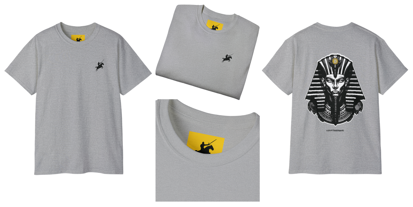 CRYPTO PHARAOH 013 - UNISEX COTTON T-SHIRT