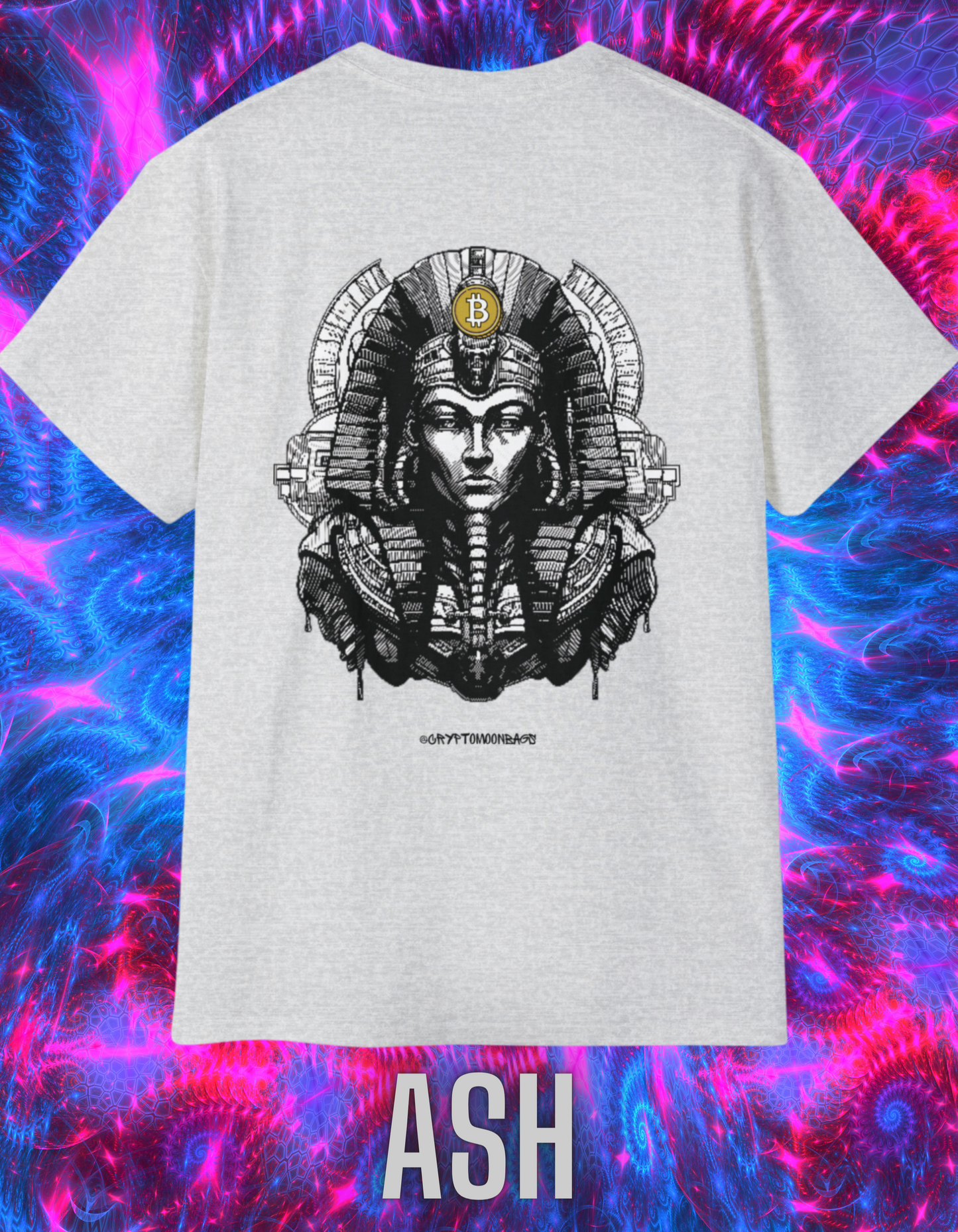 CRYPTO PHARAOH 014 - UNISEX COTTON T-SHIRT