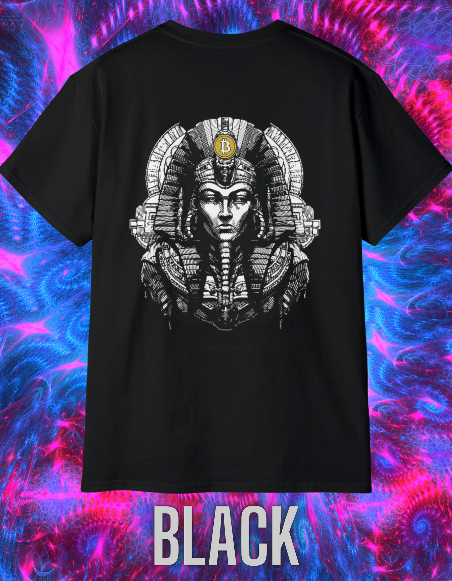 CRYPTO PHARAOH 014 - UNISEX COTTON T-SHIRT