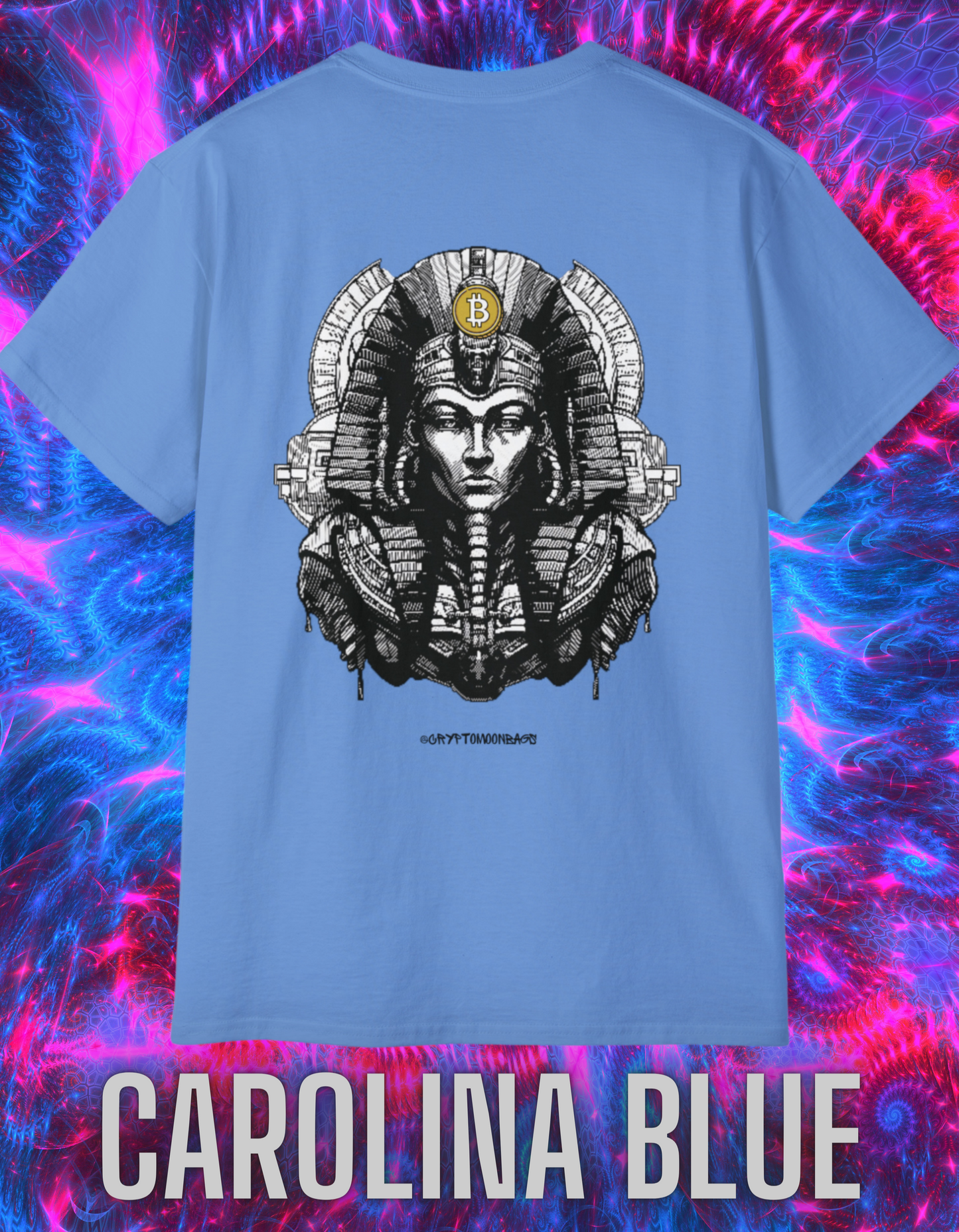 CRYPTO PHARAOH 014 - UNISEX COTTON T-SHIRT