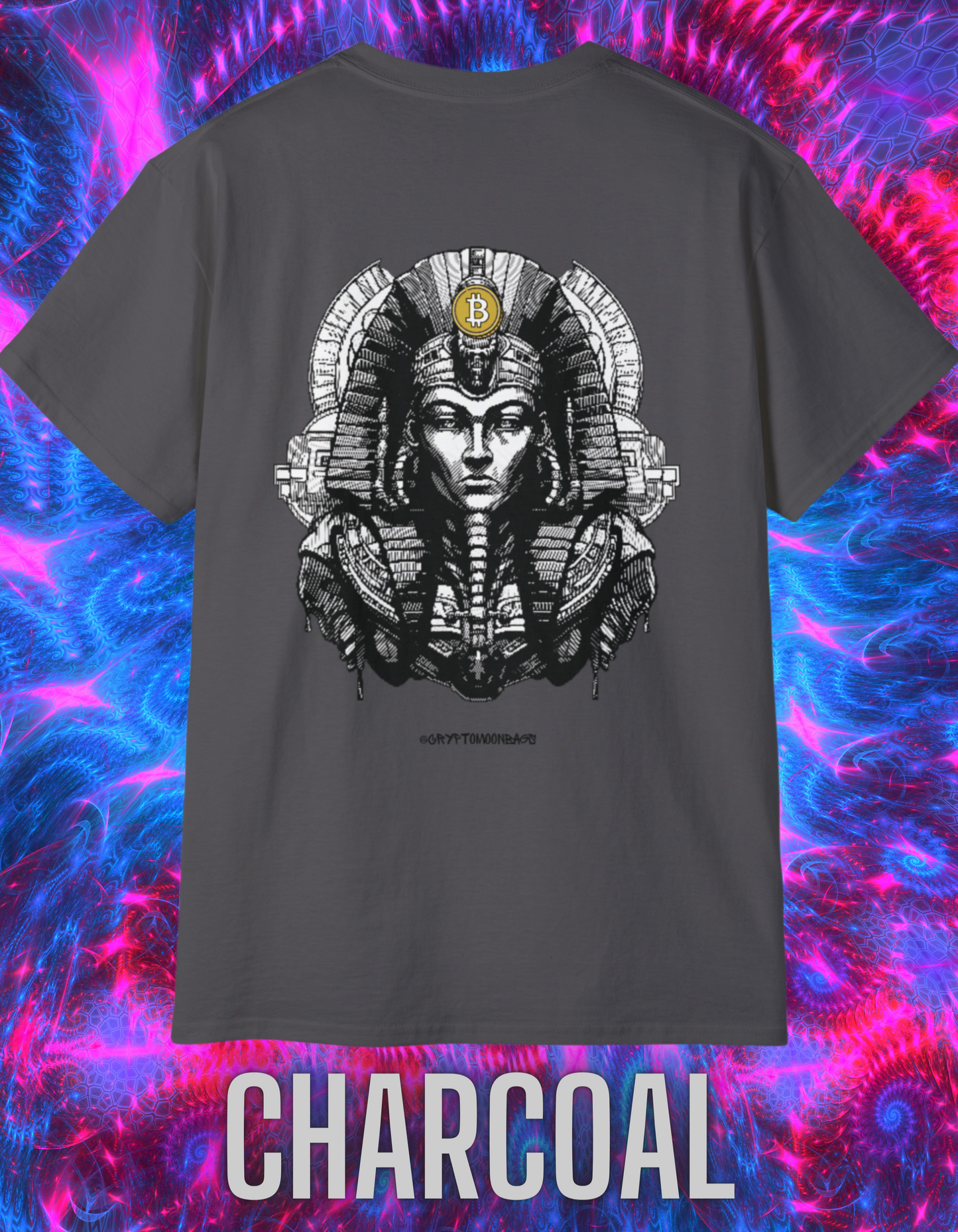 CRYPTO PHARAOH 014 - UNISEX COTTON T-SHIRT