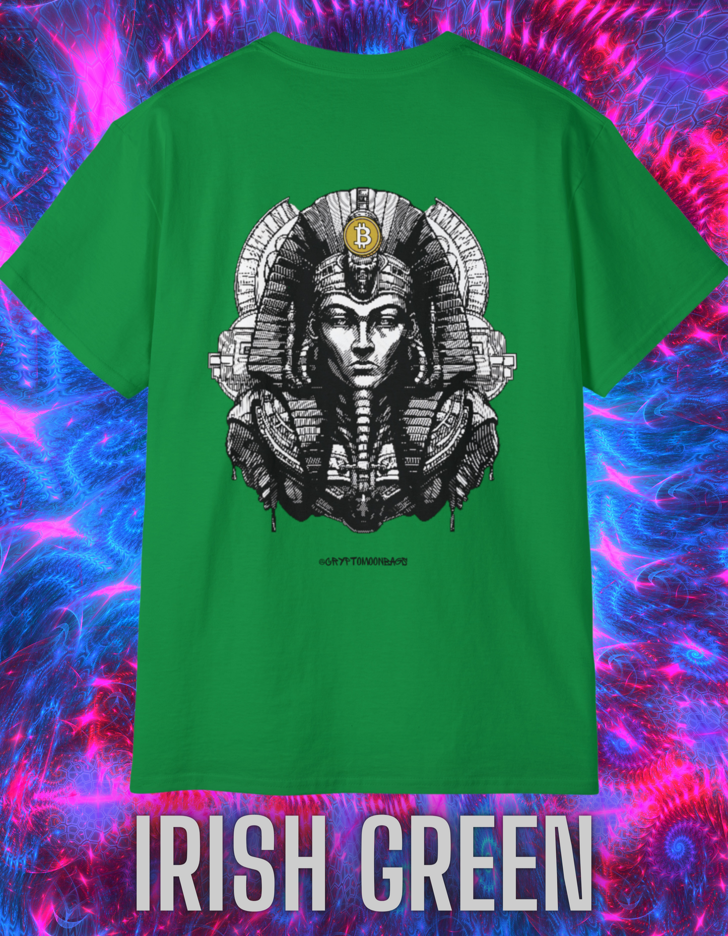 CRYPTO PHARAOH 014 - UNISEX COTTON T-SHIRT