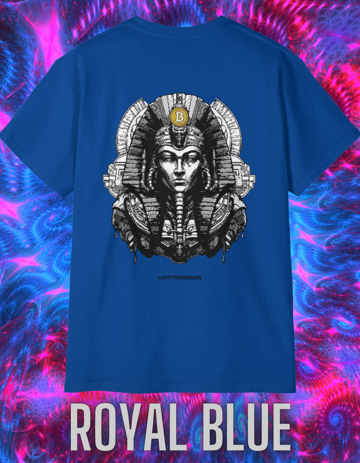 CRYPTO PHARAOH 014 - UNISEX COTTON T-SHIRT