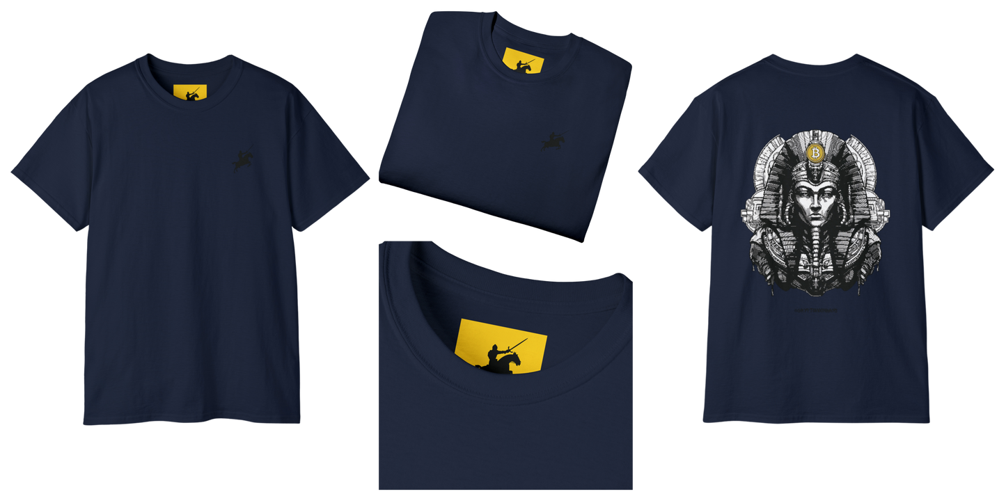 CRYPTO PHARAOH 014 - UNISEX COTTON T-SHIRT
