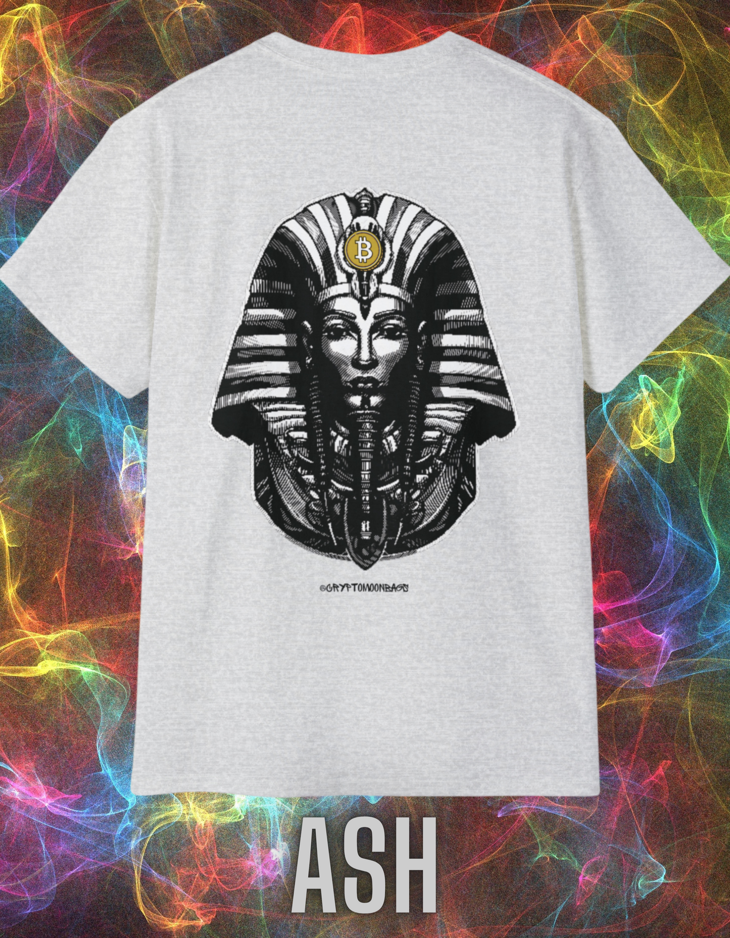 CRYPTO PHARAOH 015 - UNISEX COTTON T-SHIRT