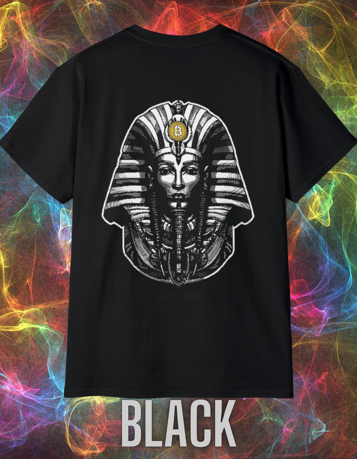 CRYPTO PHARAOH 015 - UNISEX COTTON T-SHIRT