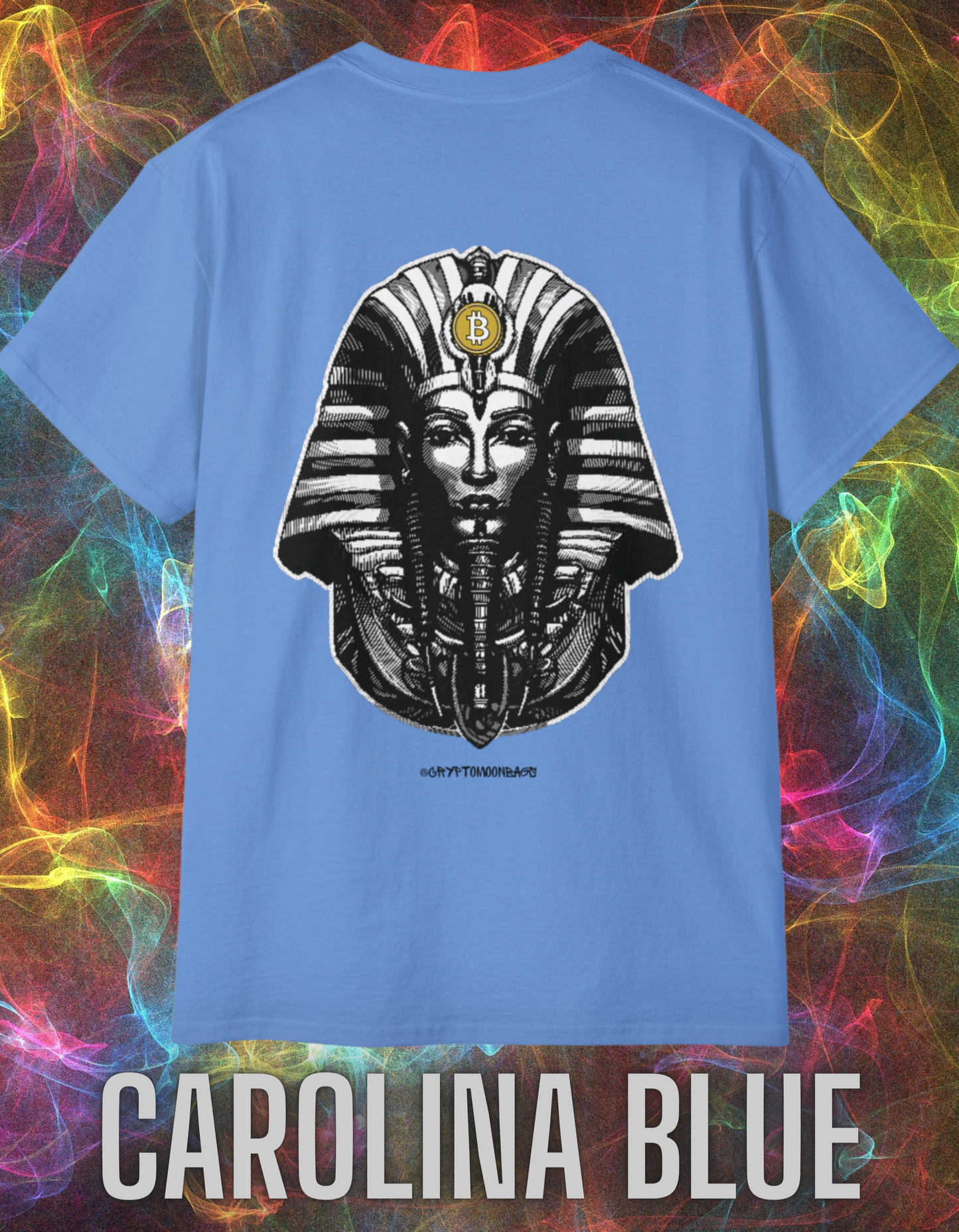CRYPTO PHARAOH 015 - UNISEX COTTON T-SHIRT
