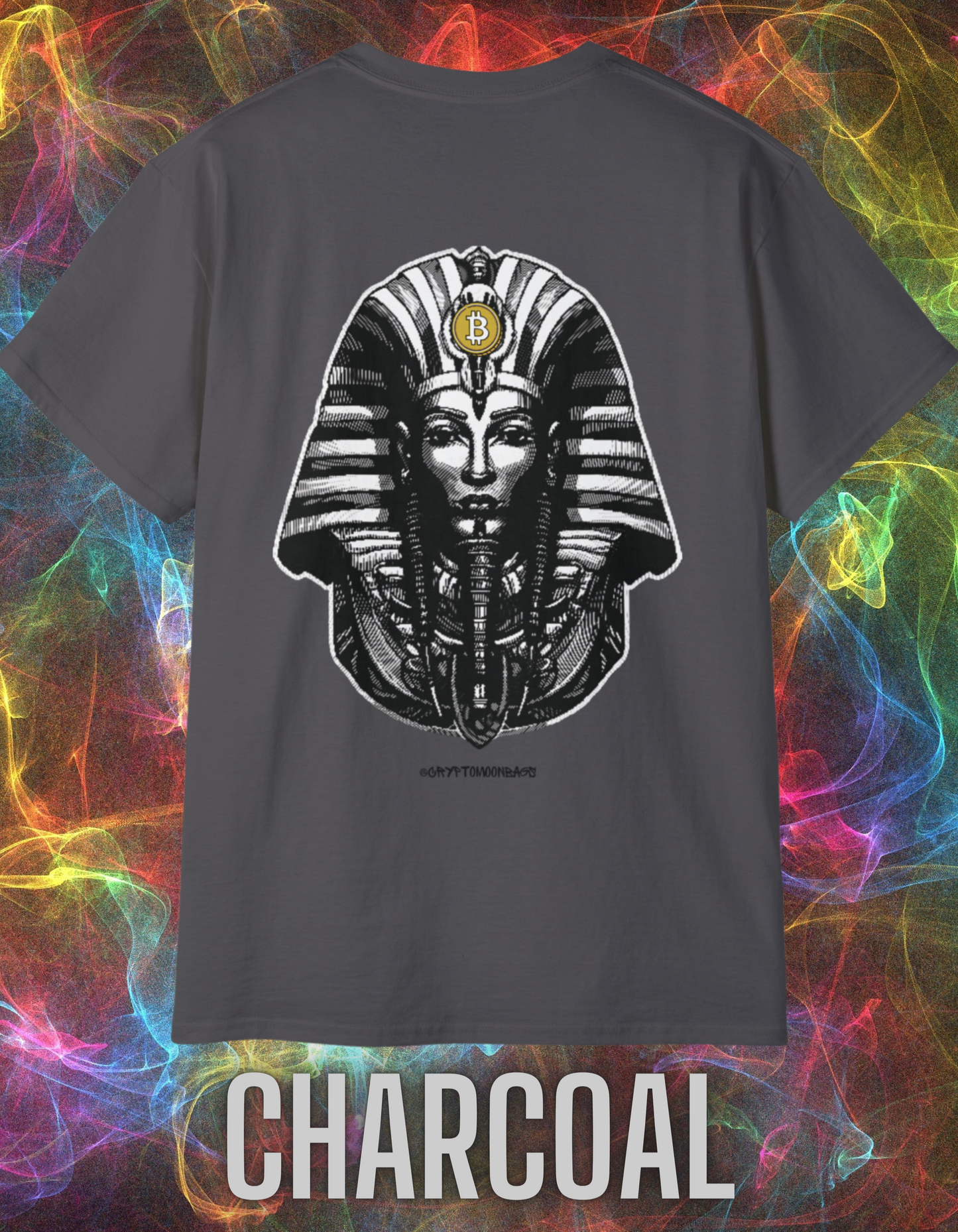 CRYPTO PHARAOH 015 - UNISEX COTTON T-SHIRT