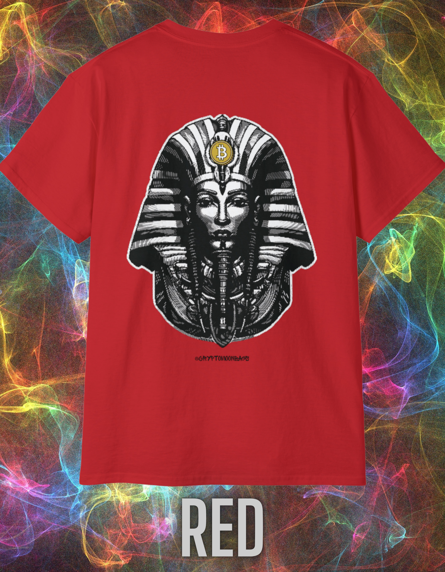 CRYPTO PHARAOH 015 - UNISEX COTTON T-SHIRT