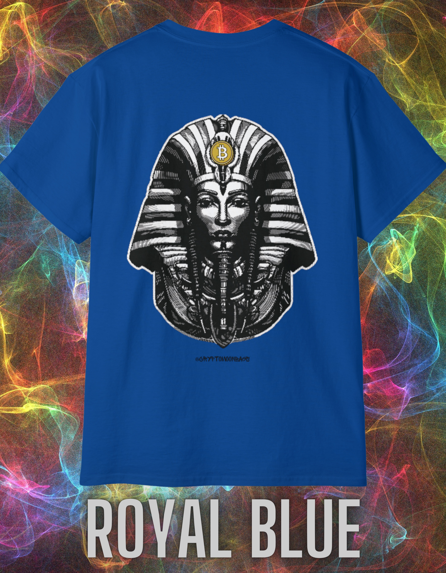 CRYPTO PHARAOH 015 - UNISEX COTTON T-SHIRT