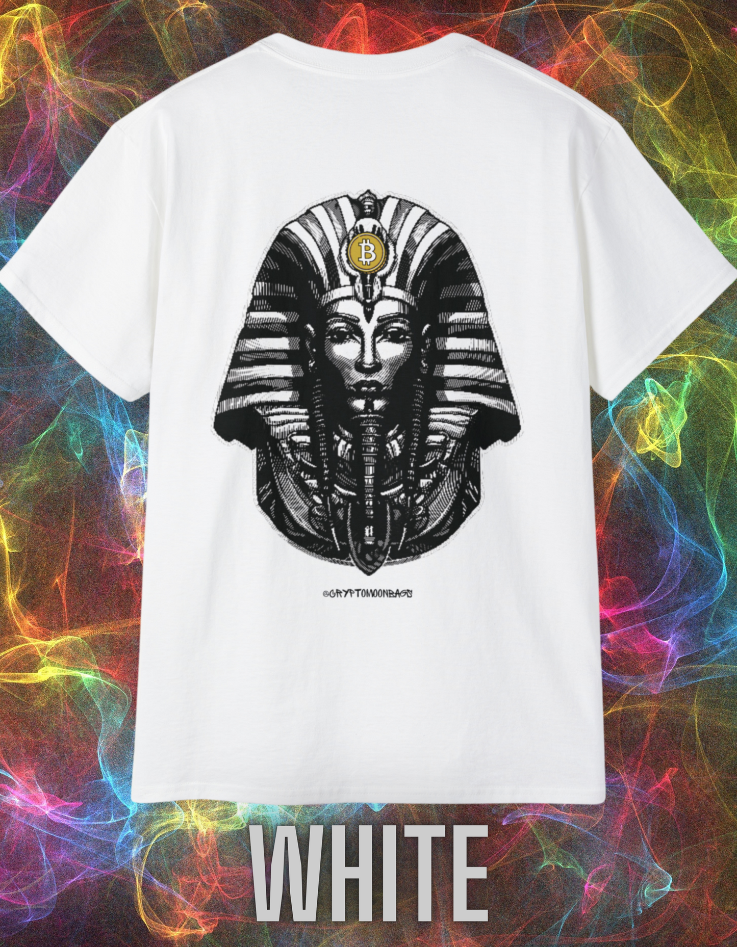 CRYPTO PHARAOH 015 - UNISEX COTTON T-SHIRT