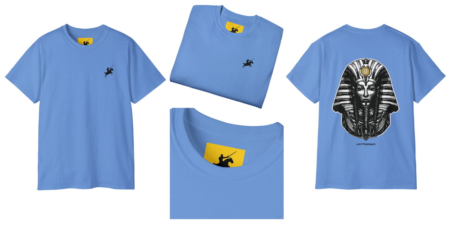 CRYPTO PHARAOH 015 - UNISEX COTTON T-SHIRT