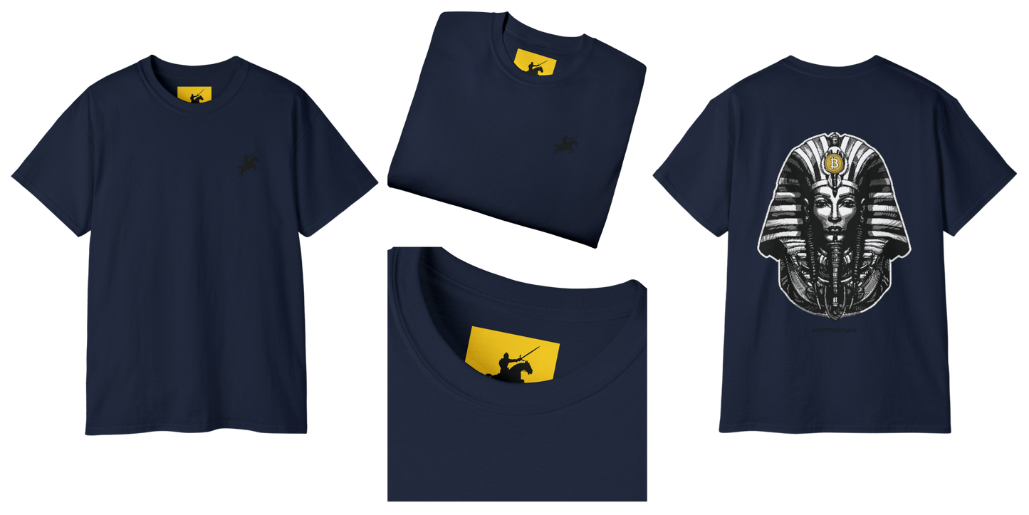 CRYPTO PHARAOH 015 - UNISEX COTTON T-SHIRT