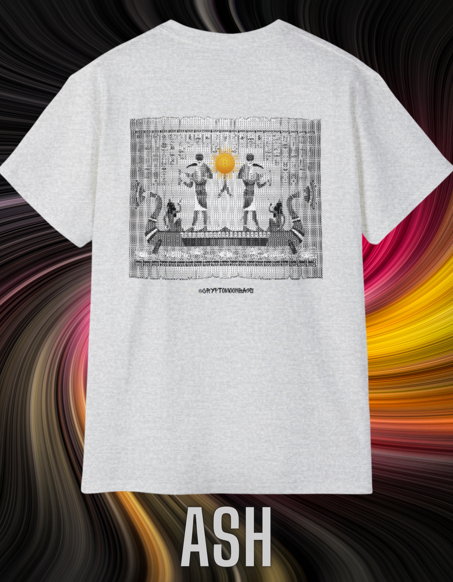 CRYPTO PHARAOH 016 - UNISEX COTTON T-SHIRT