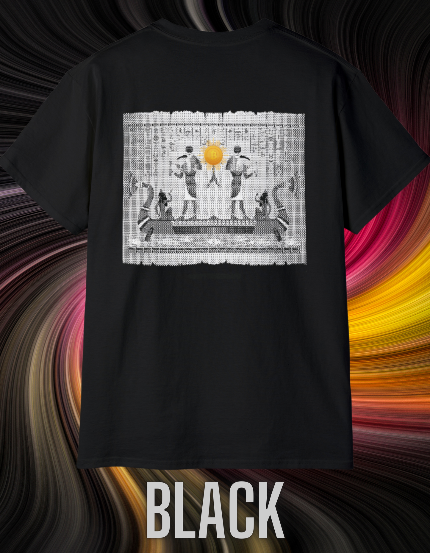 CRYPTO PHARAOH 016 - UNISEX COTTON T-SHIRT