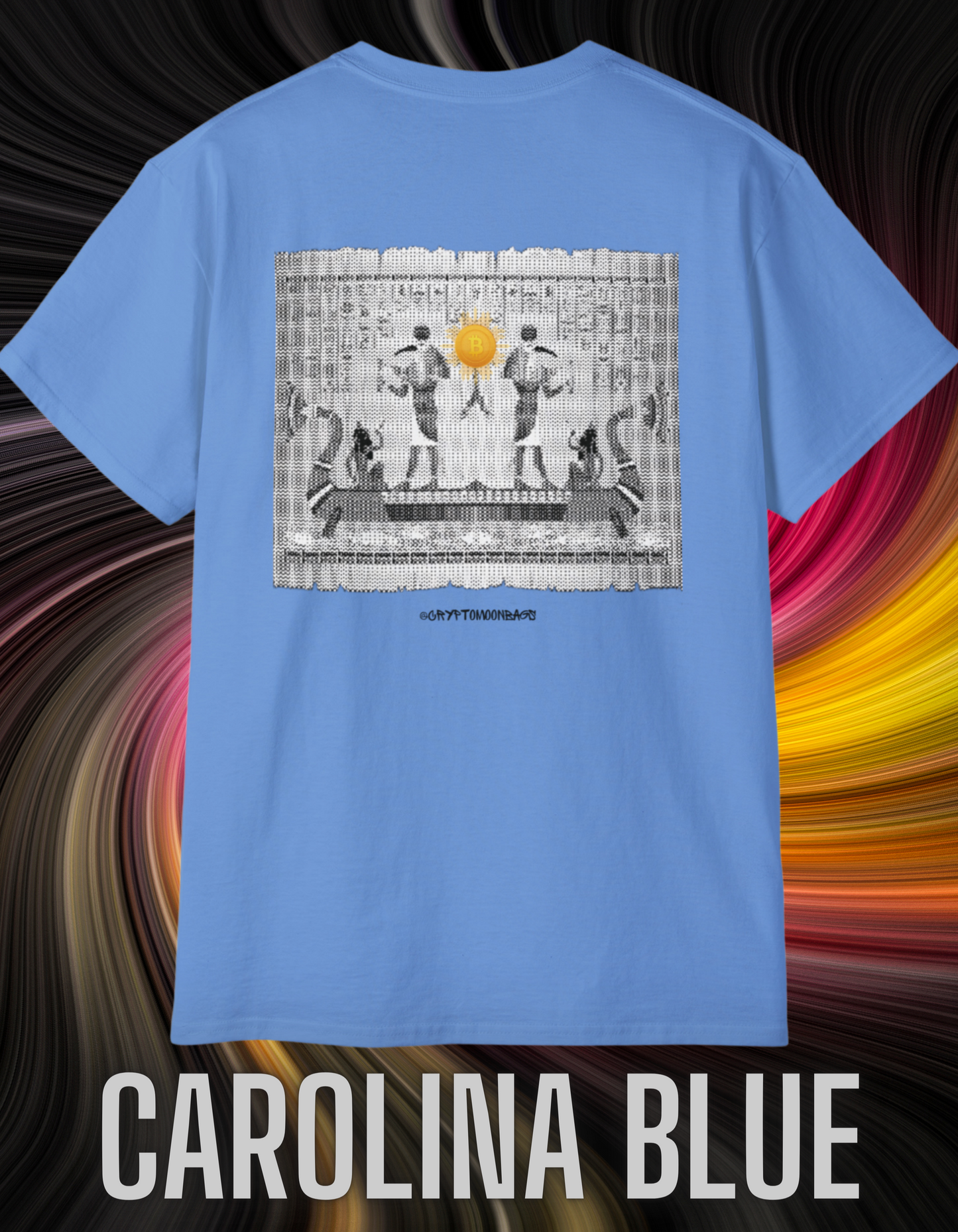 CRYPTO PHARAOH 016 - UNISEX COTTON T-SHIRT