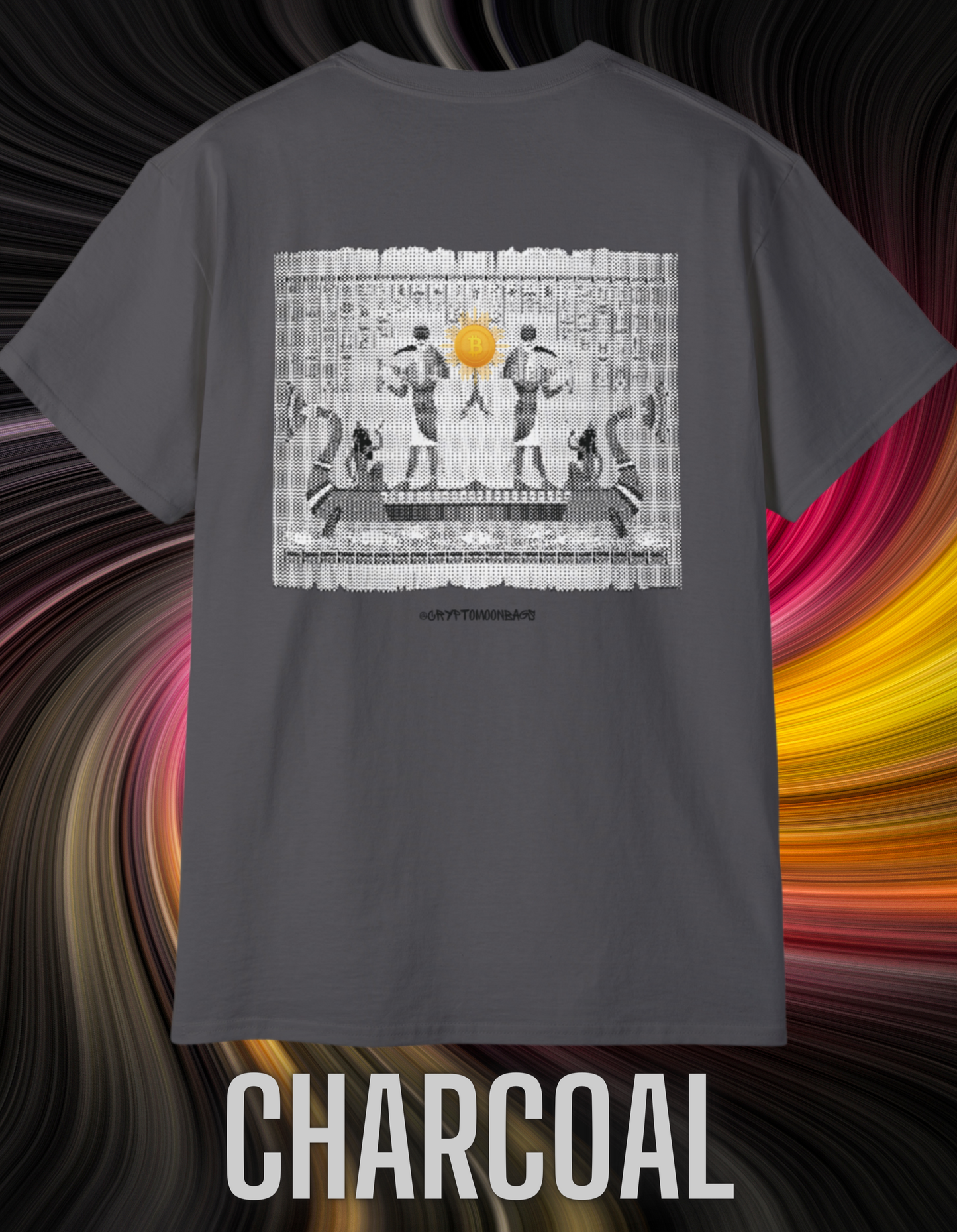 CRYPTO PHARAOH 016 - UNISEX COTTON T-SHIRT