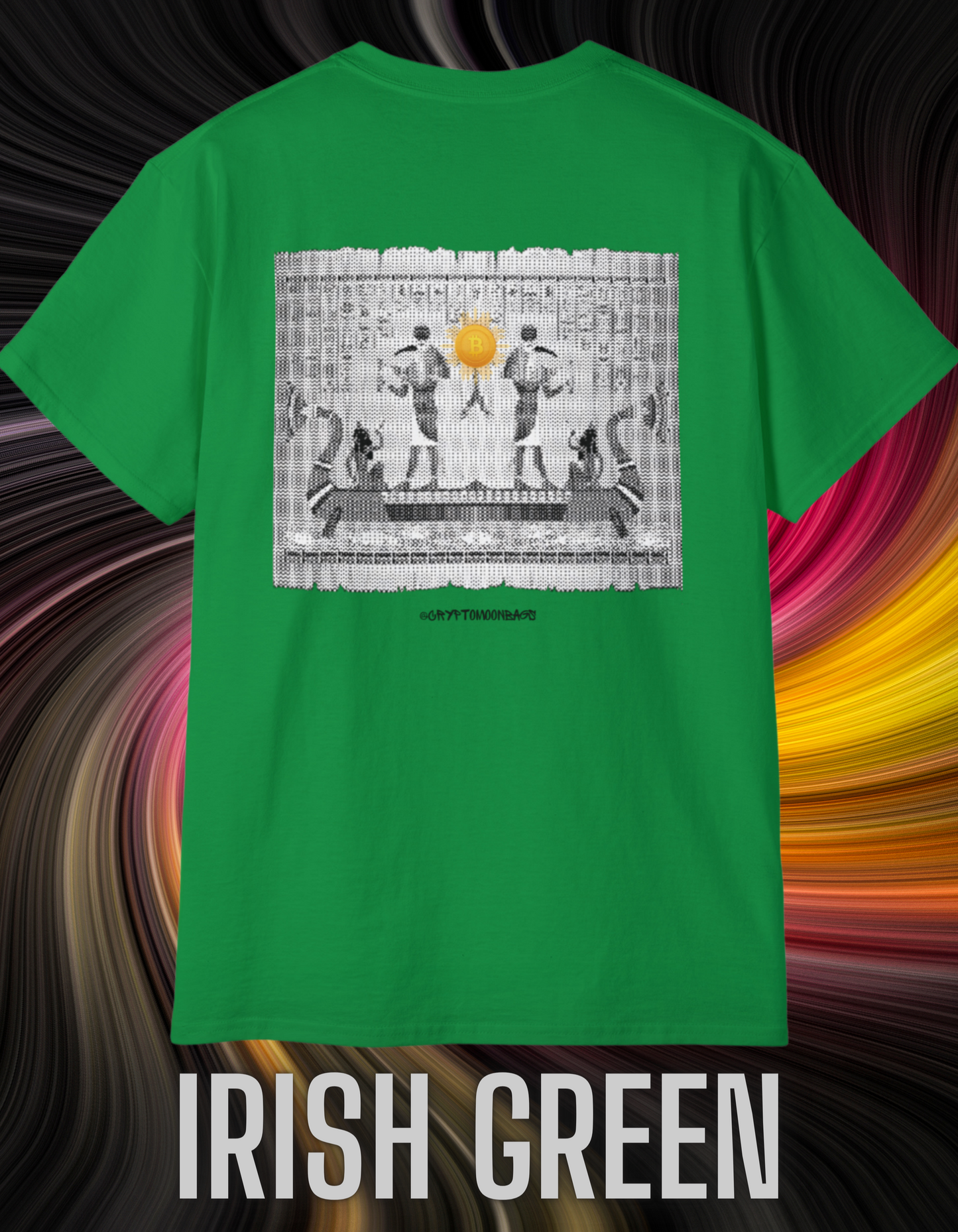CRYPTO PHARAOH 016 - UNISEX COTTON T-SHIRT