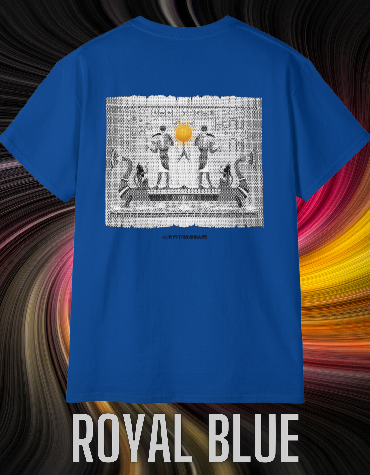 CRYPTO PHARAOH 016 - UNISEX COTTON T-SHIRT