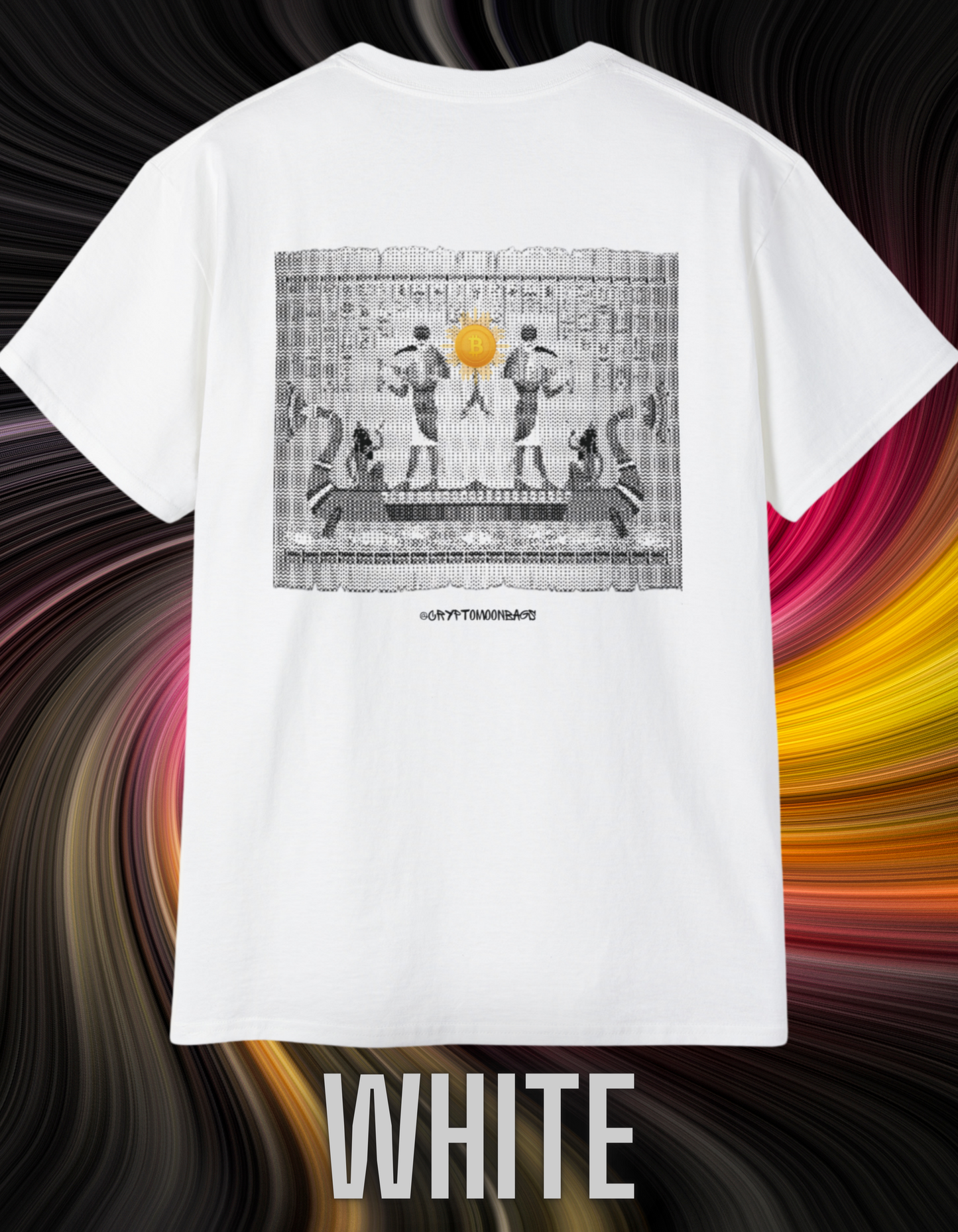 CRYPTO PHARAOH 016 - UNISEX COTTON T-SHIRT
