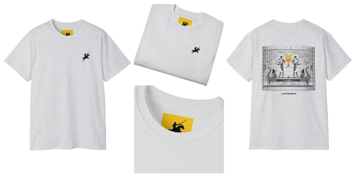 CRYPTO PHARAOH 016 - UNISEX COTTON T-SHIRT