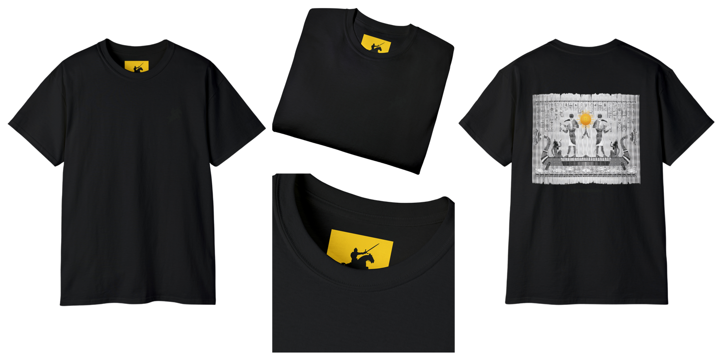 CRYPTO PHARAOH 016 - UNISEX COTTON T-SHIRT