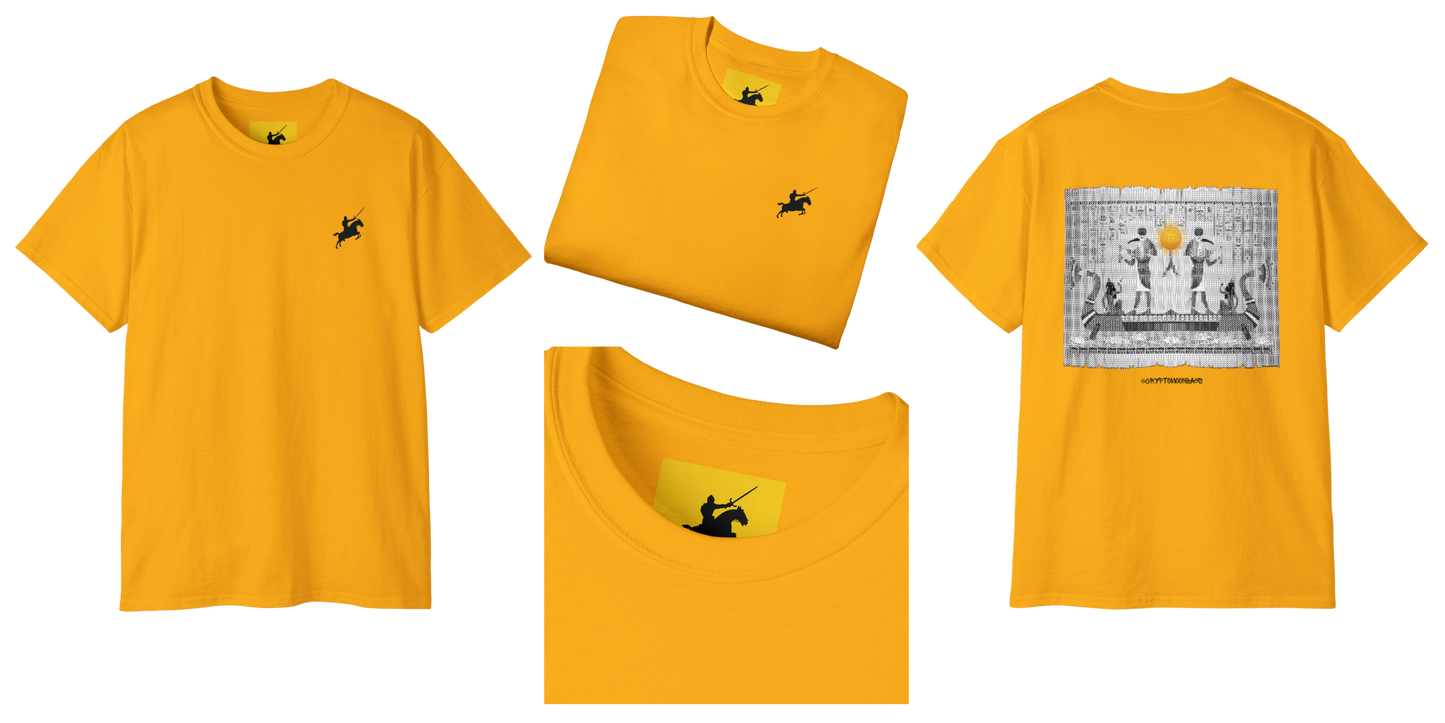 CRYPTO PHARAOH 016 - UNISEX COTTON T-SHIRT