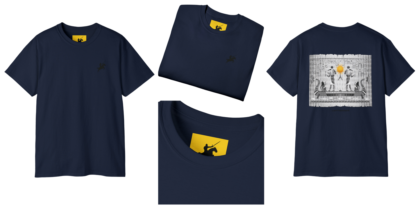CRYPTO PHARAOH 016 - UNISEX COTTON T-SHIRT