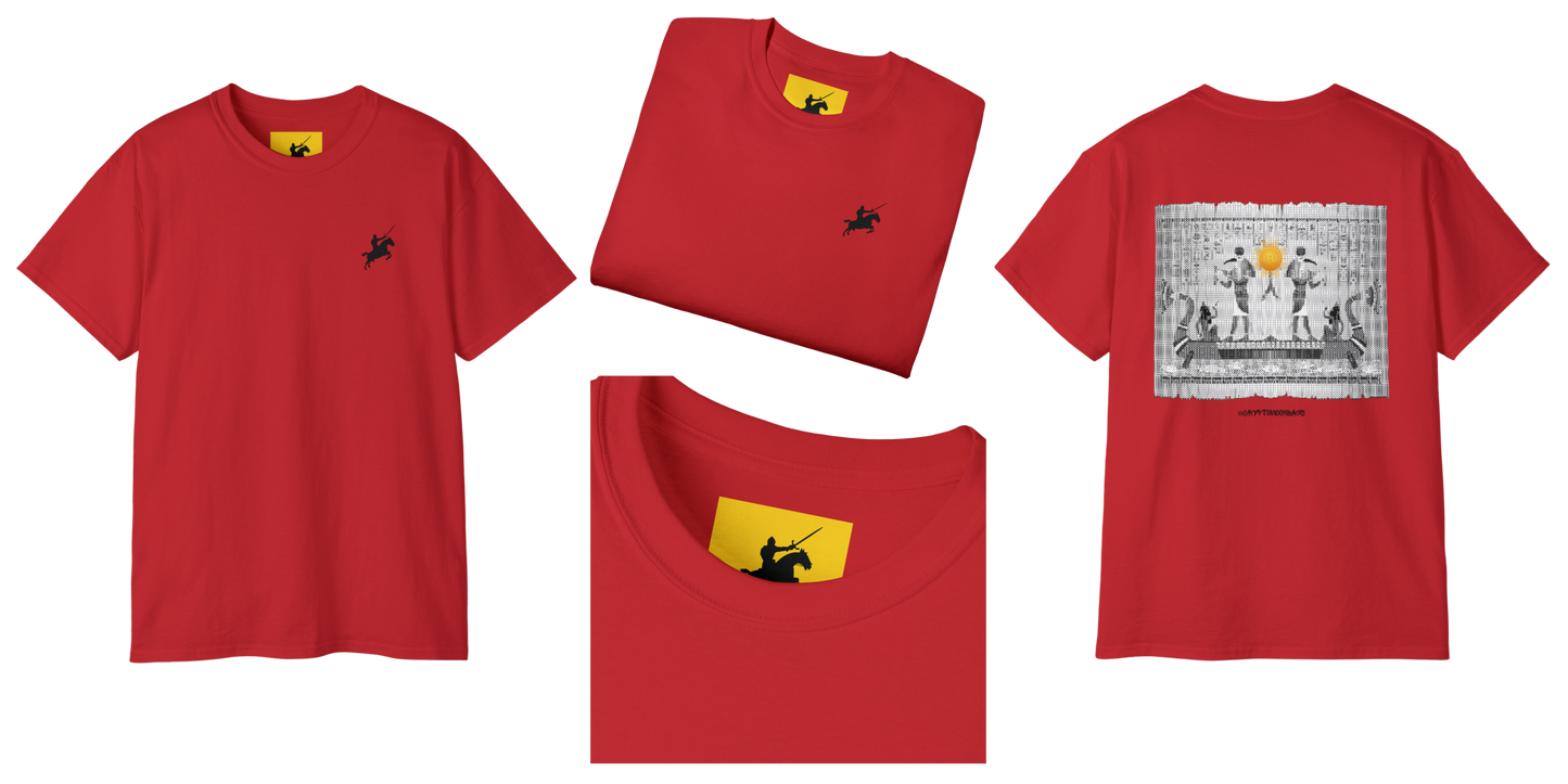 CRYPTO PHARAOH 016 - UNISEX COTTON T-SHIRT