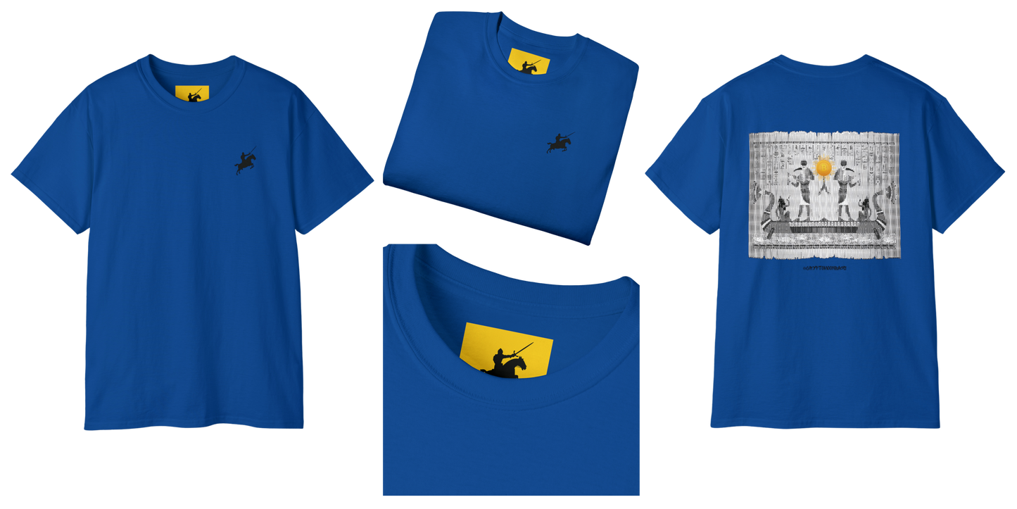 CRYPTO PHARAOH 016 - UNISEX COTTON T-SHIRT
