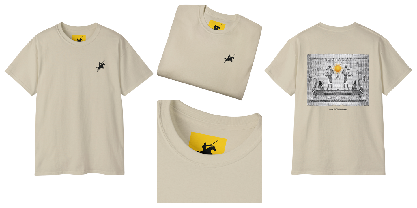 CRYPTO PHARAOH 016 - UNISEX COTTON T-SHIRT