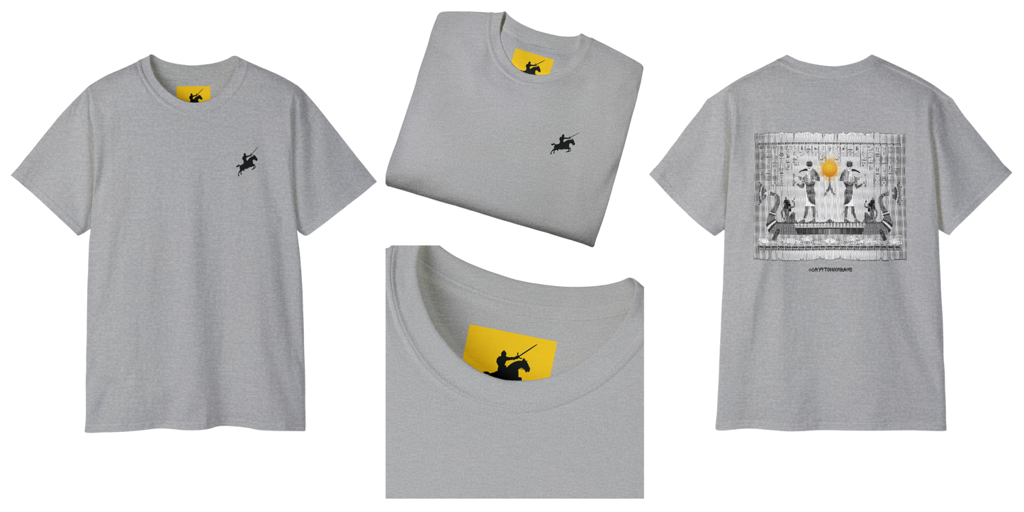 CRYPTO PHARAOH 016 - UNISEX COTTON T-SHIRT