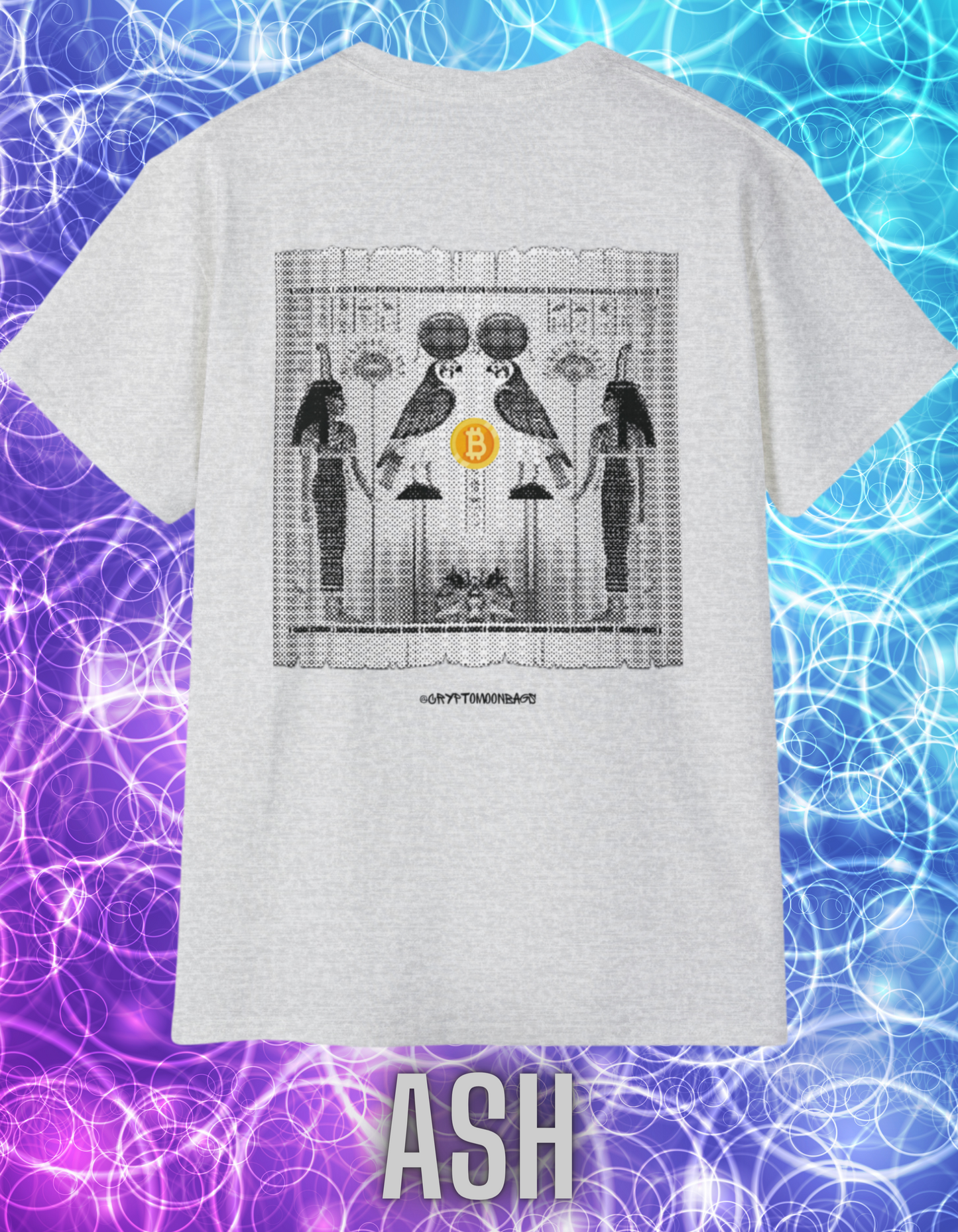 CRYPTO PHARAOH 017 - UNISEX COTTON T-SHIRT