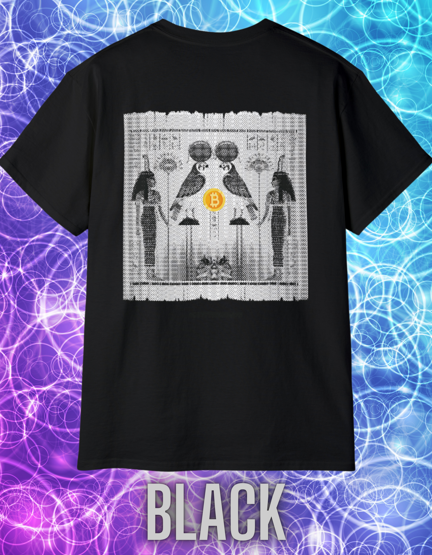 CRYPTO PHARAOH 017 - UNISEX COTTON T-SHIRT