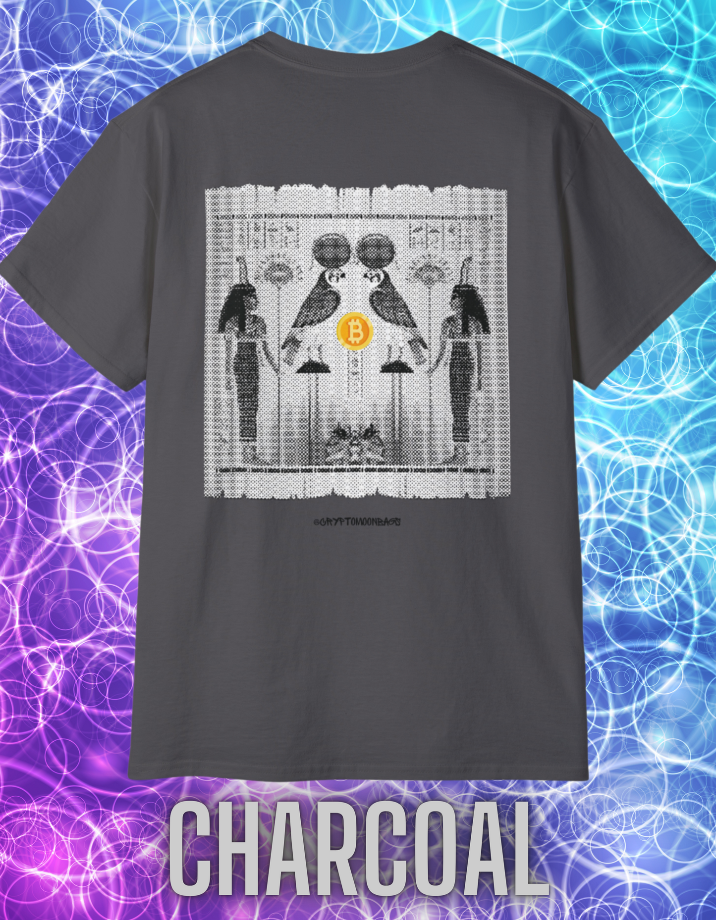 CRYPTO PHARAOH 017 - UNISEX COTTON T-SHIRT
