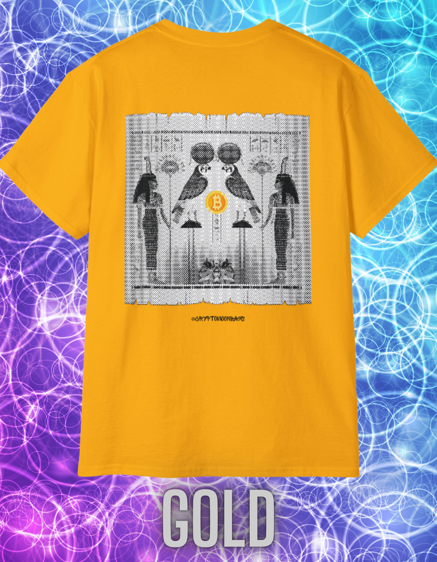 CRYPTO PHARAOH 017 - UNISEX COTTON T-SHIRT