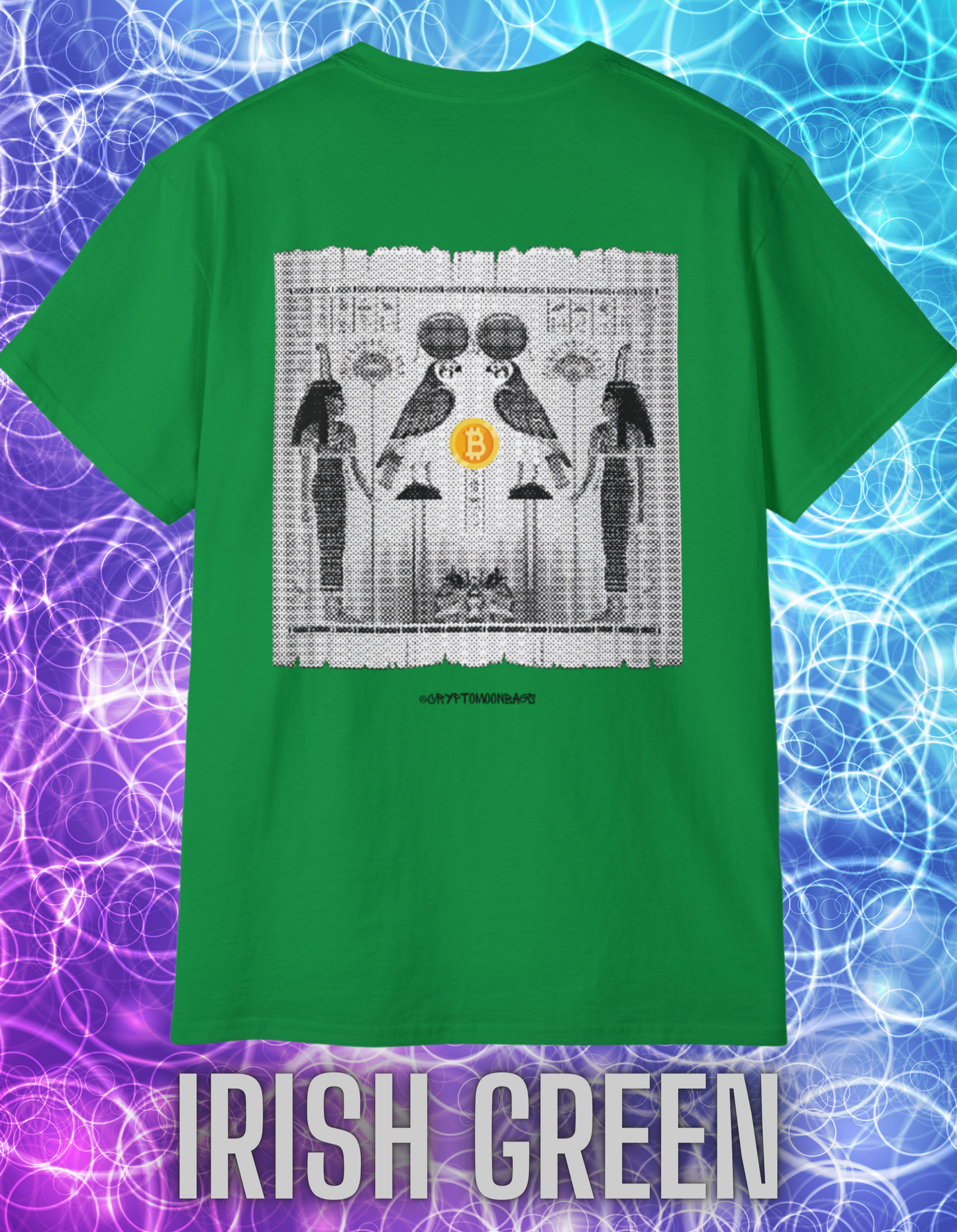 CRYPTO PHARAOH 017 - UNISEX COTTON T-SHIRT