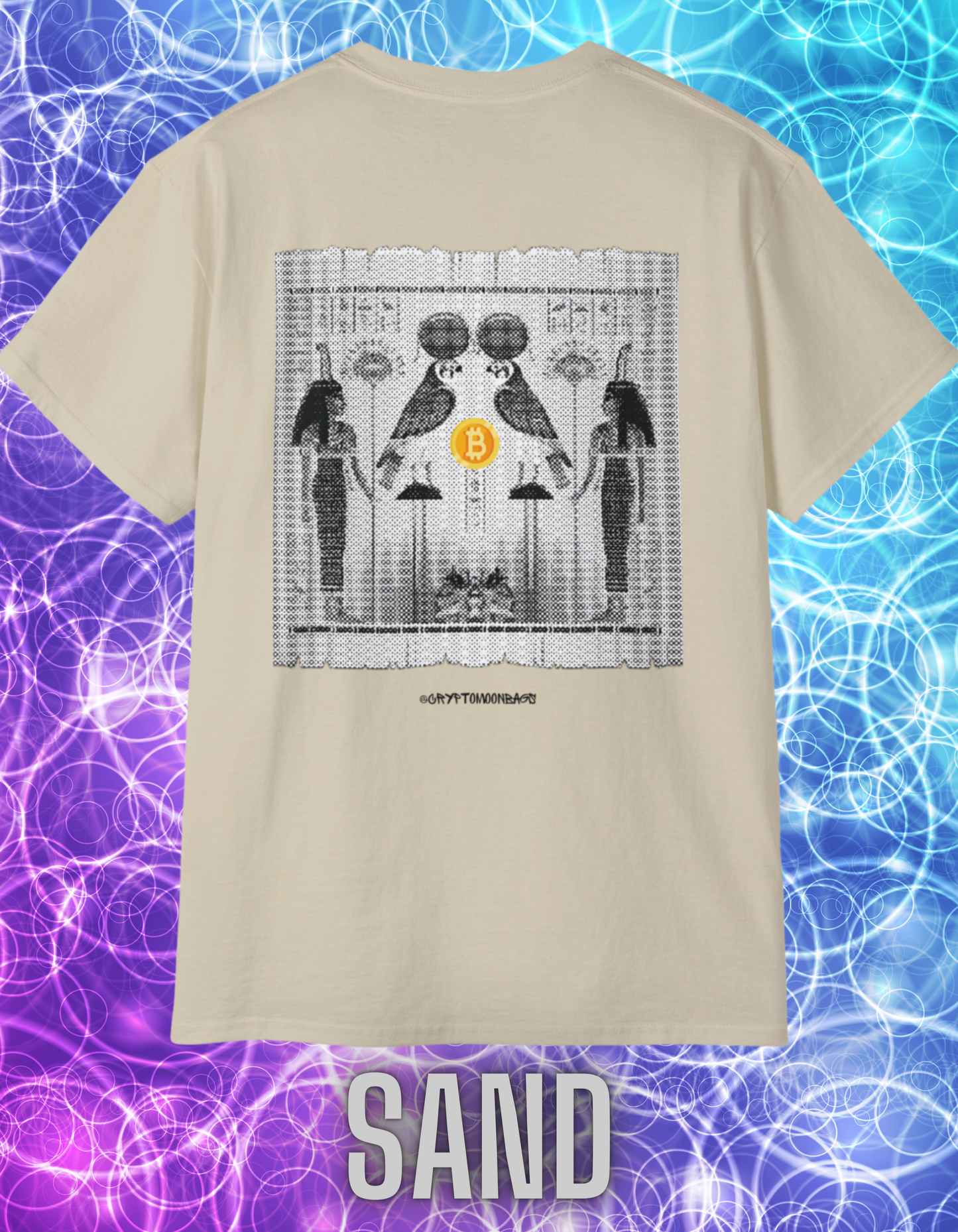 CRYPTO PHARAOH 017 - UNISEX COTTON T-SHIRT