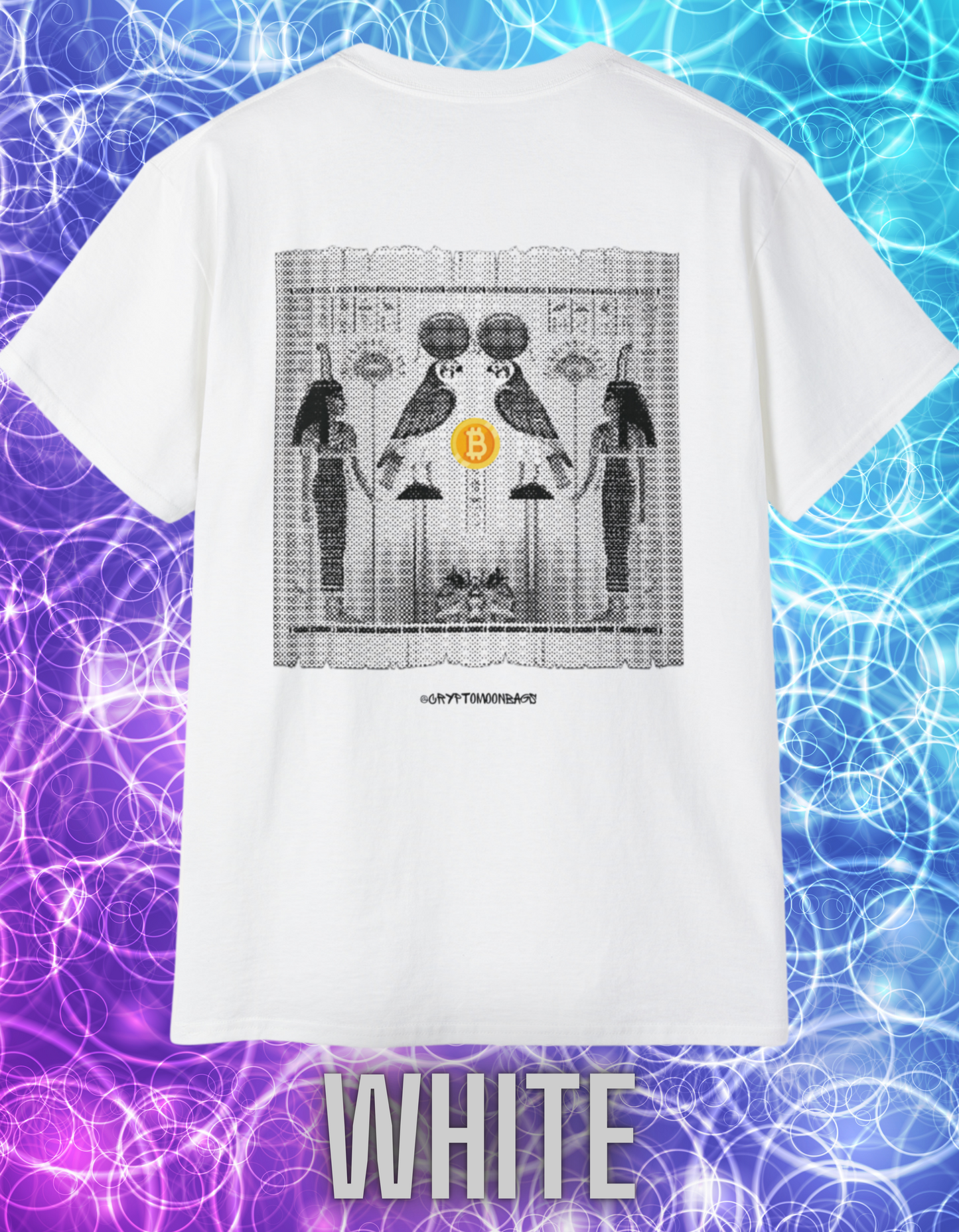 CRYPTO PHARAOH 017 - UNISEX COTTON T-SHIRT