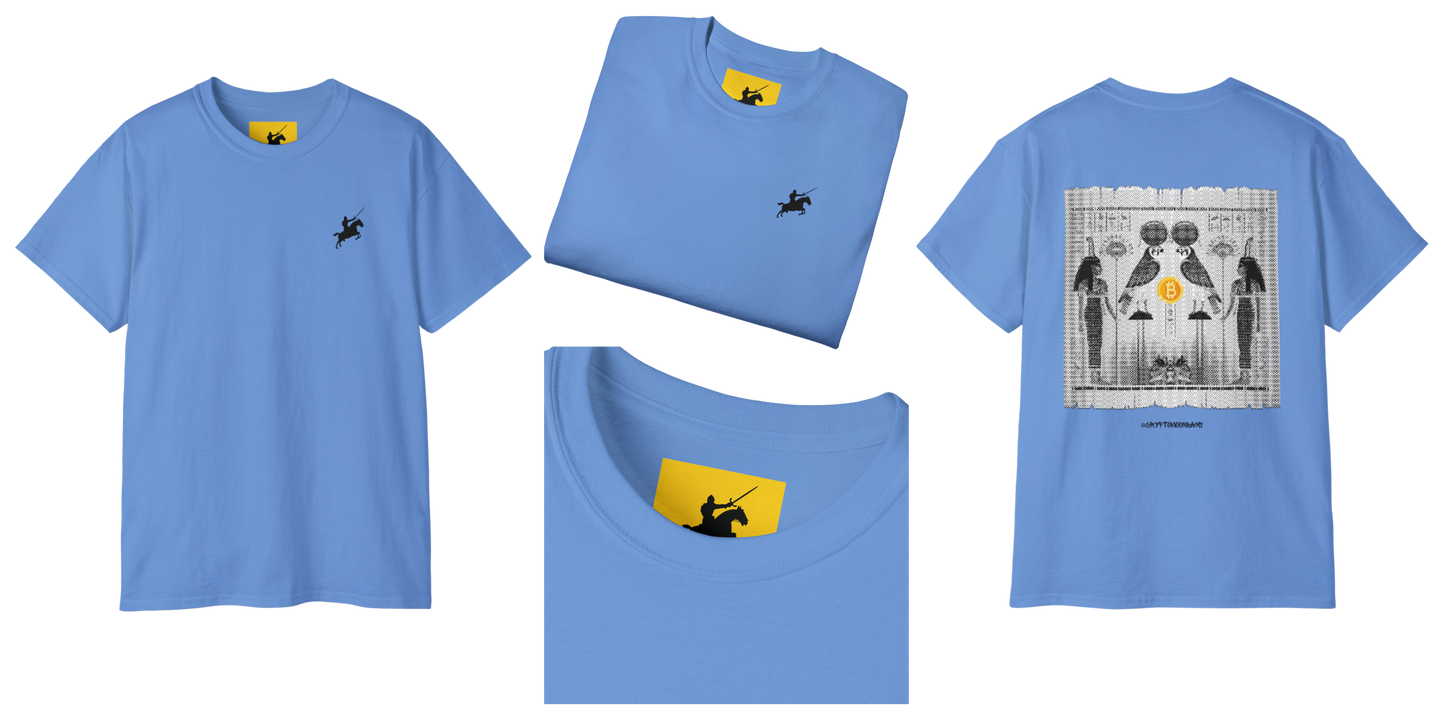 CRYPTO PHARAOH 017 - UNISEX COTTON T-SHIRT