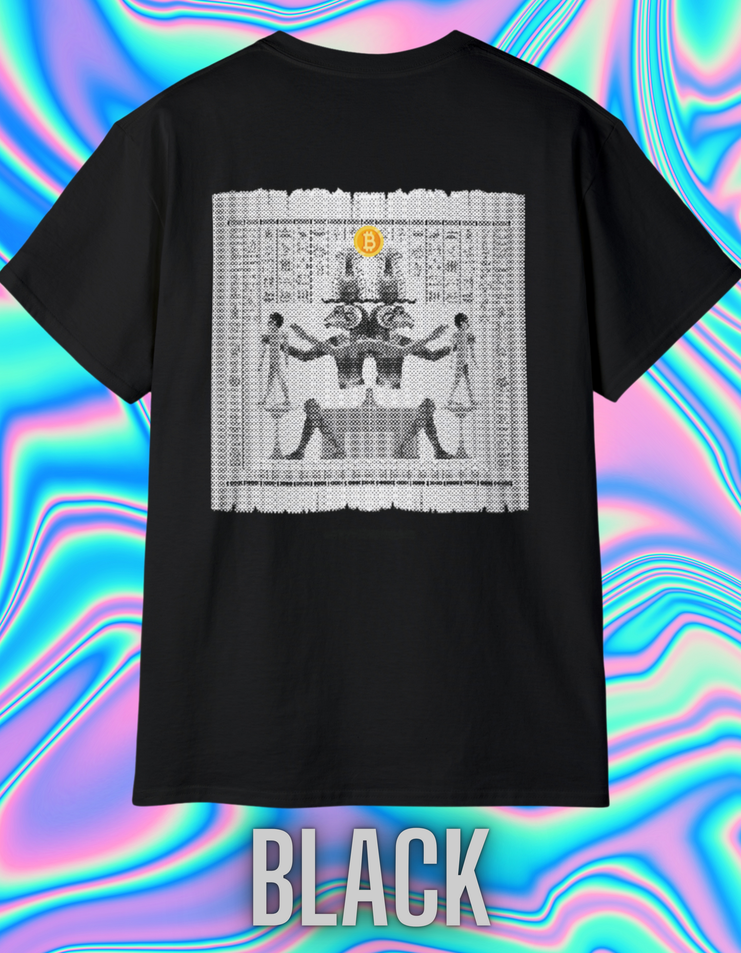 CRYPTO PHARAOH 019 - UNISEX COTTON T-SHIRT