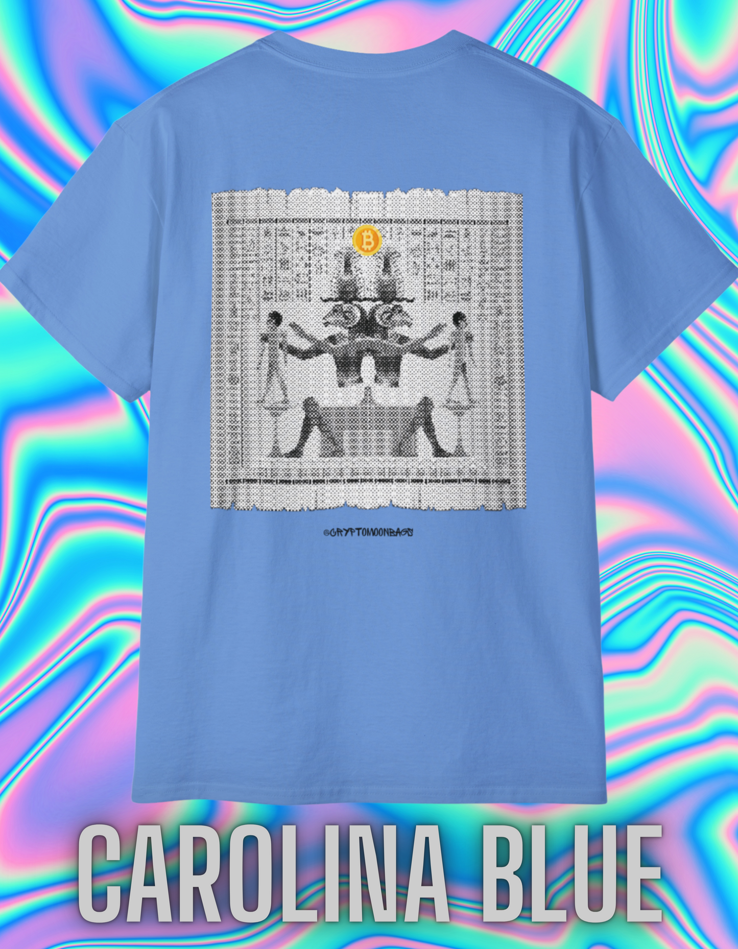CRYPTO PHARAOH 019 - UNISEX COTTON T-SHIRT
