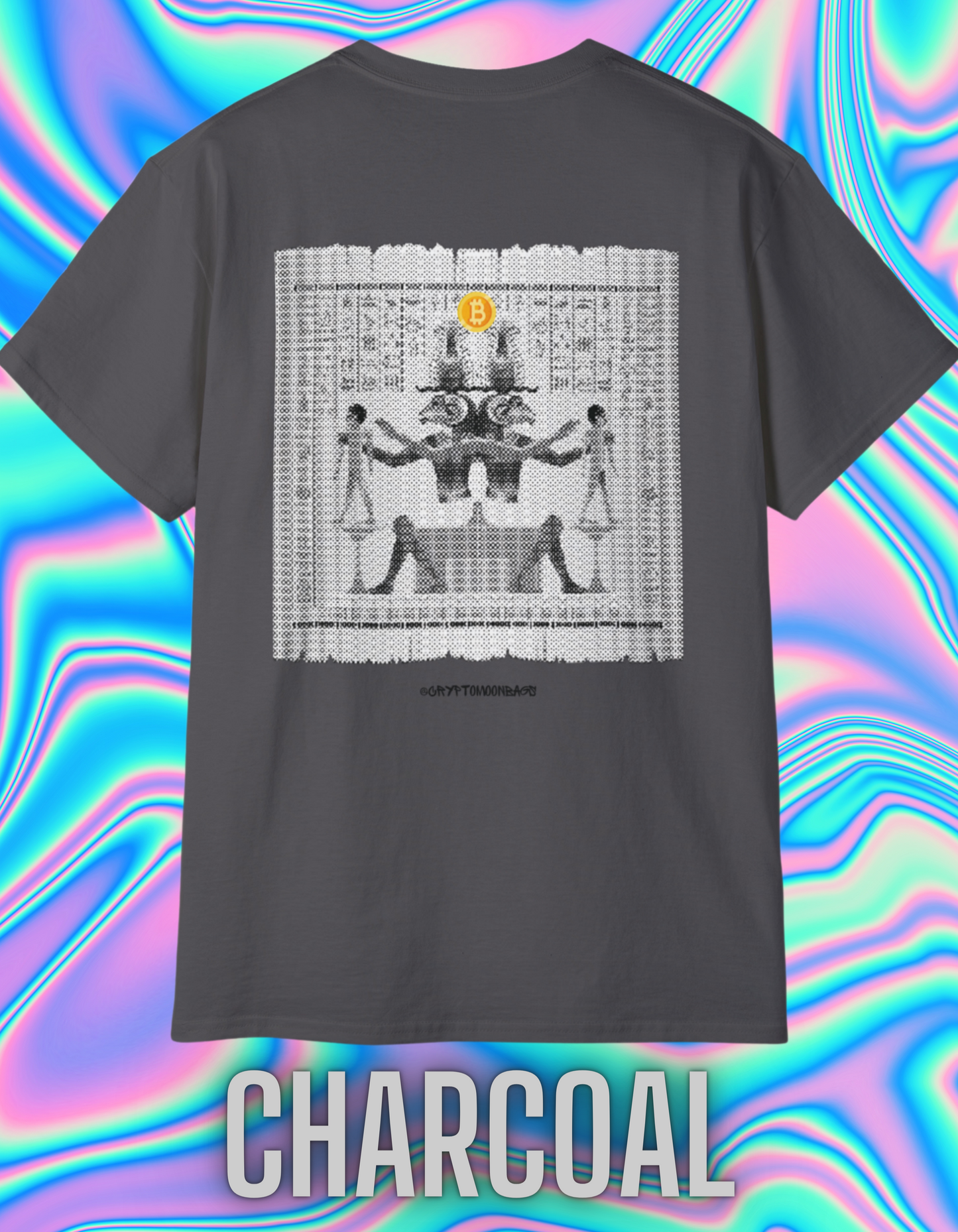 CRYPTO PHARAOH 019 - UNISEX COTTON T-SHIRT