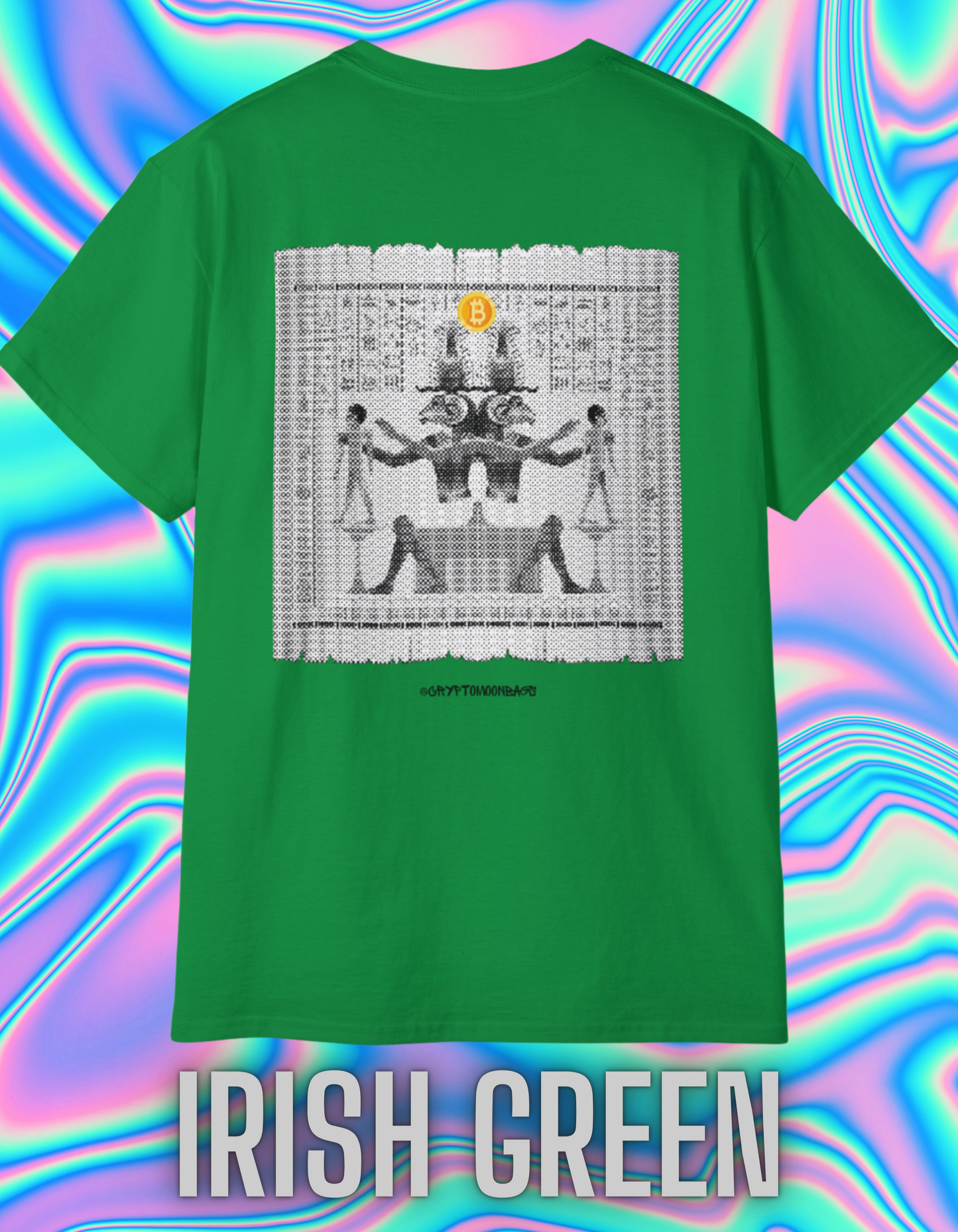 CRYPTO PHARAOH 019 - UNISEX COTTON T-SHIRT